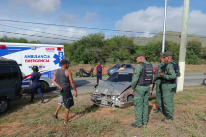 Margarita: Accidente en La Mira deja un lesionado +Fotos