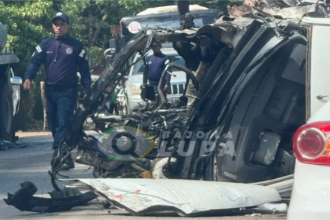 Aparatoso accidente de tránsito en la Av. 31 de Julio, El Salado + FOTOS