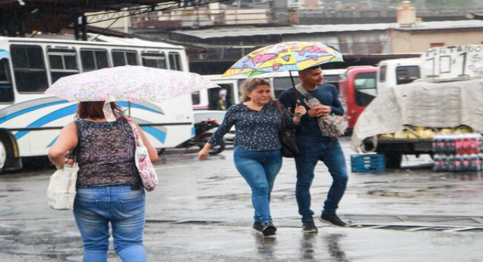 Se esperan lluvias este #28May en diversas zonas del país