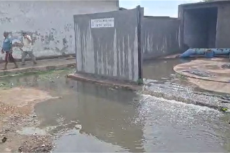 Margarita: Derrame de aguas servidas en estación del Círculo Militar