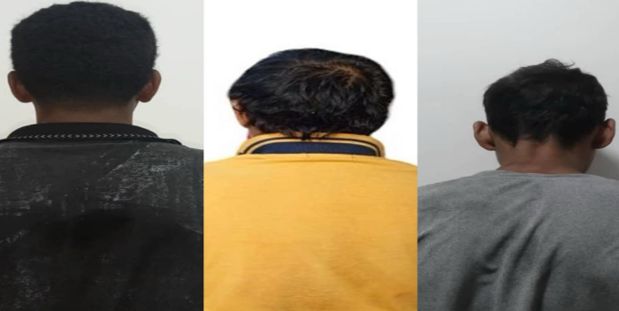 Los tres hombres han sido detenidos y puestos a disposición del Ministerio Público de la Circunscripción Judicial correspondiente.