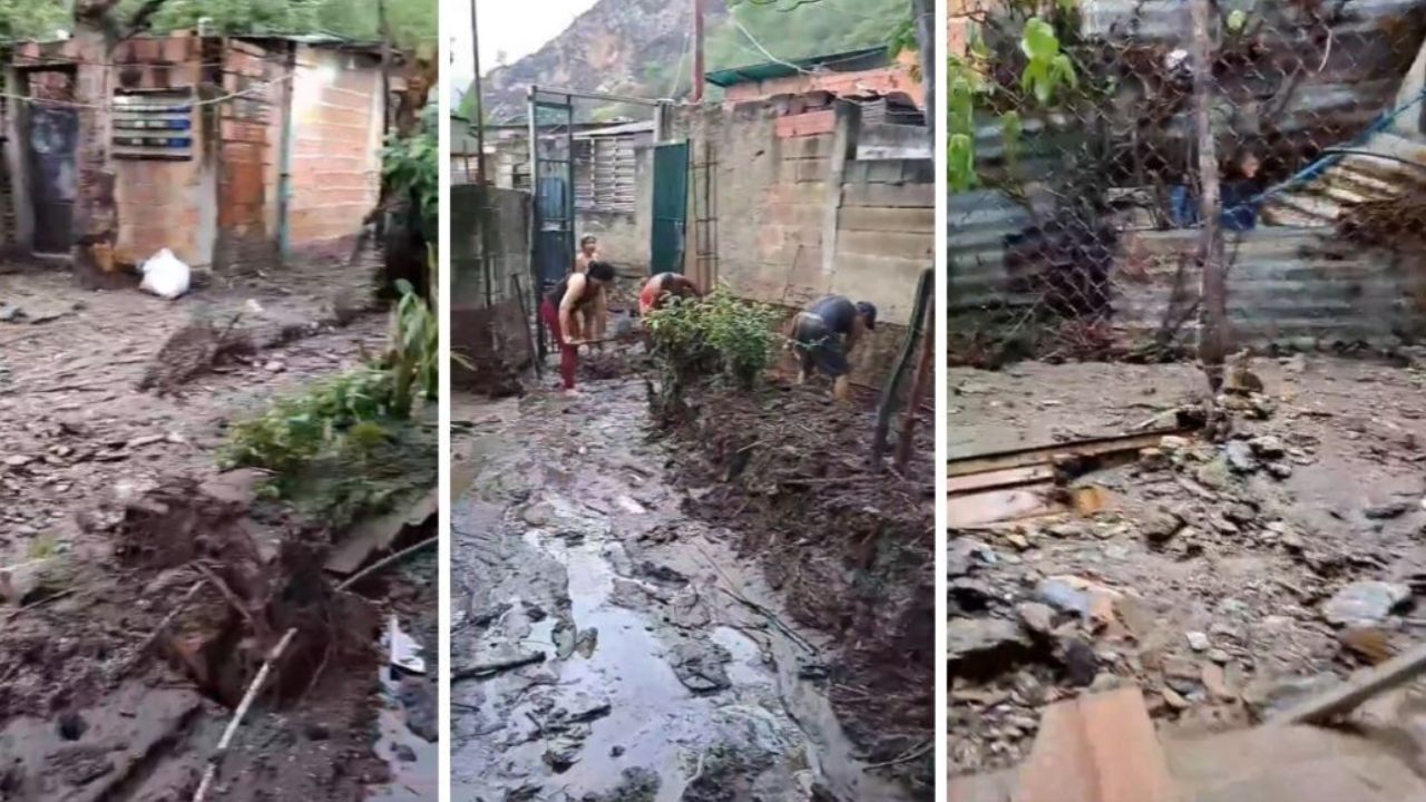 Intensas lluvias afectaron varias zonas de Aragua