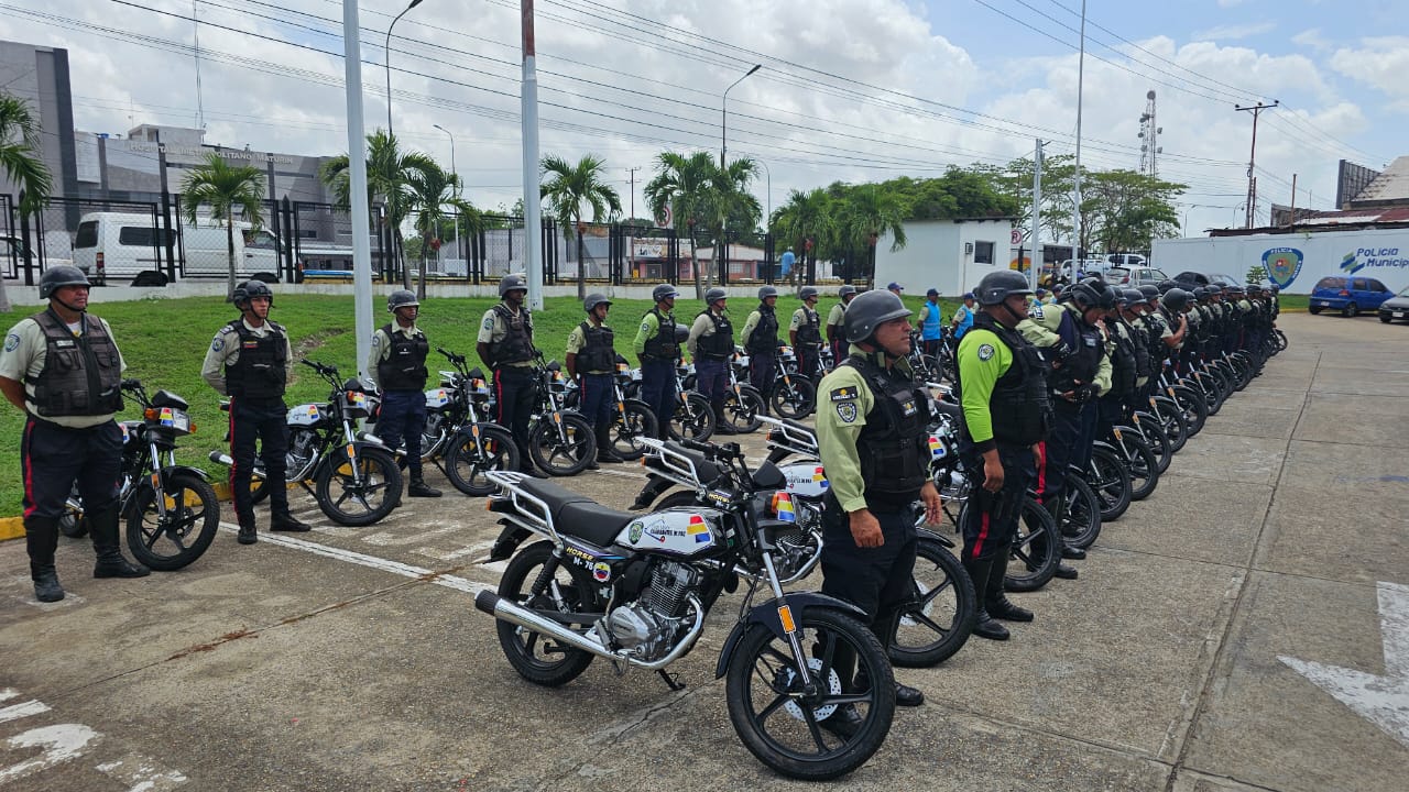 50 motocicletas reforzarán seguridad en el municipio Maturín