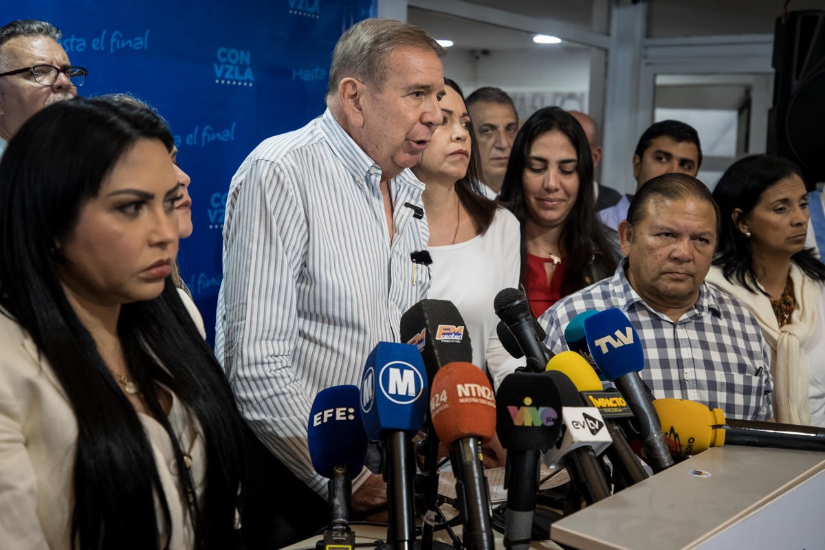 González Urrutia acusa al Gobierno de buscar un ambiente electoral hostil con detenciones