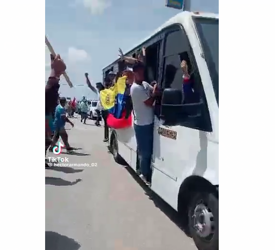 Isla Margarita Autoridades sancionan unidad por participar en gira de Maria Corina + VIDEO