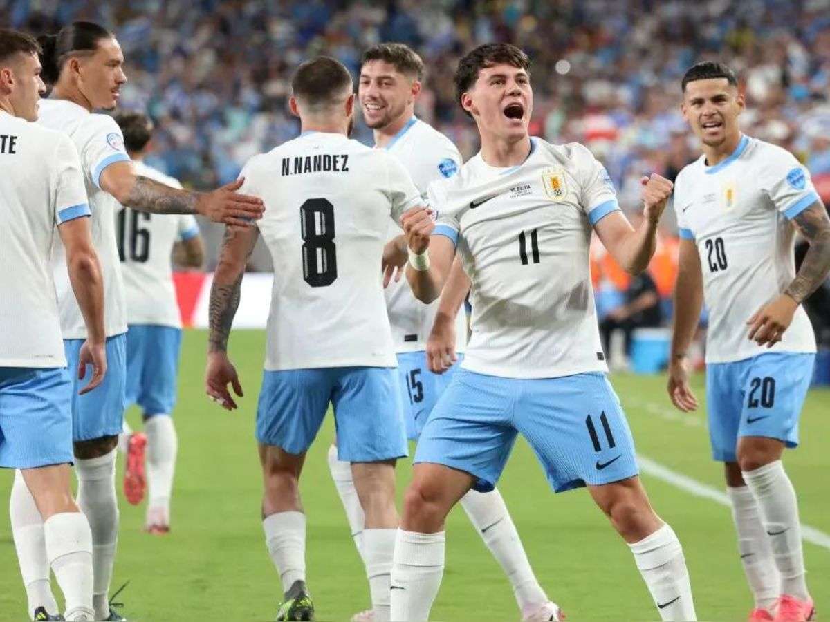 Uruguay desplegó buen futbol para golear a Bolivia