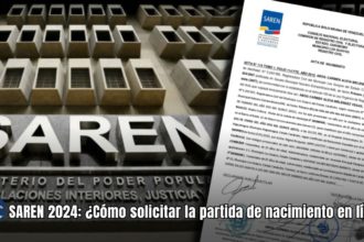 SAREN 2024: ¿Cómo solicitar la partida de nacimiento en línea?