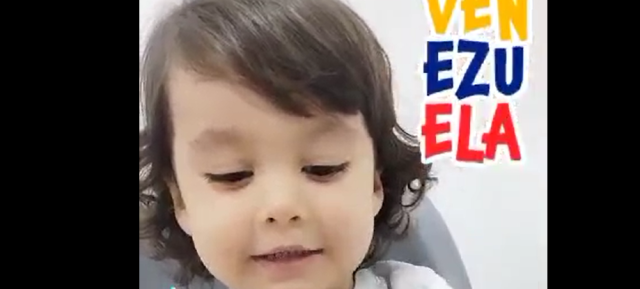 El mini influencer genio tachirense de dos años que enamora las redes sociales interpretando “Venezuela”