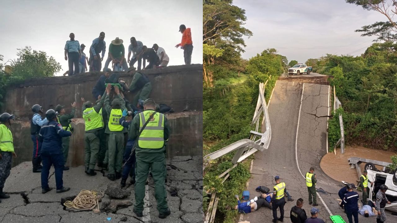 Caída del Puente “La Cocuiza” será investigado por orden del presidente Maduro