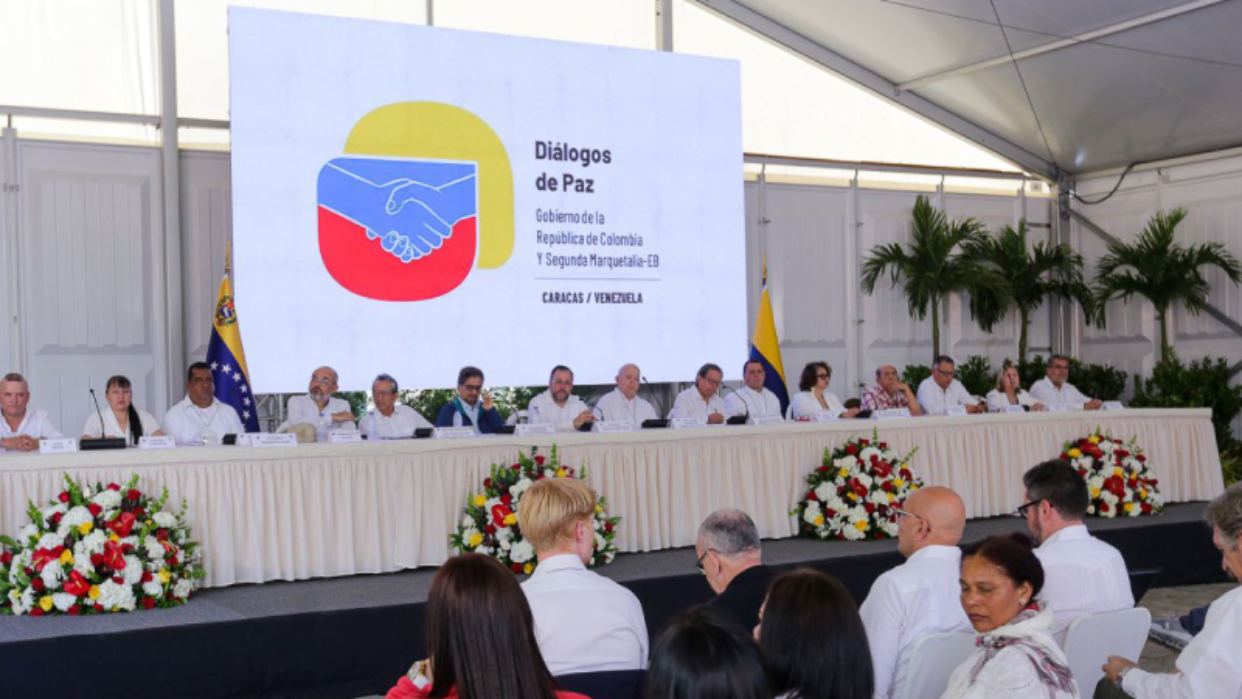 Comenzó en Caracas diálogo entre el Gobierno de Colombia y la Segunda Marquetalia