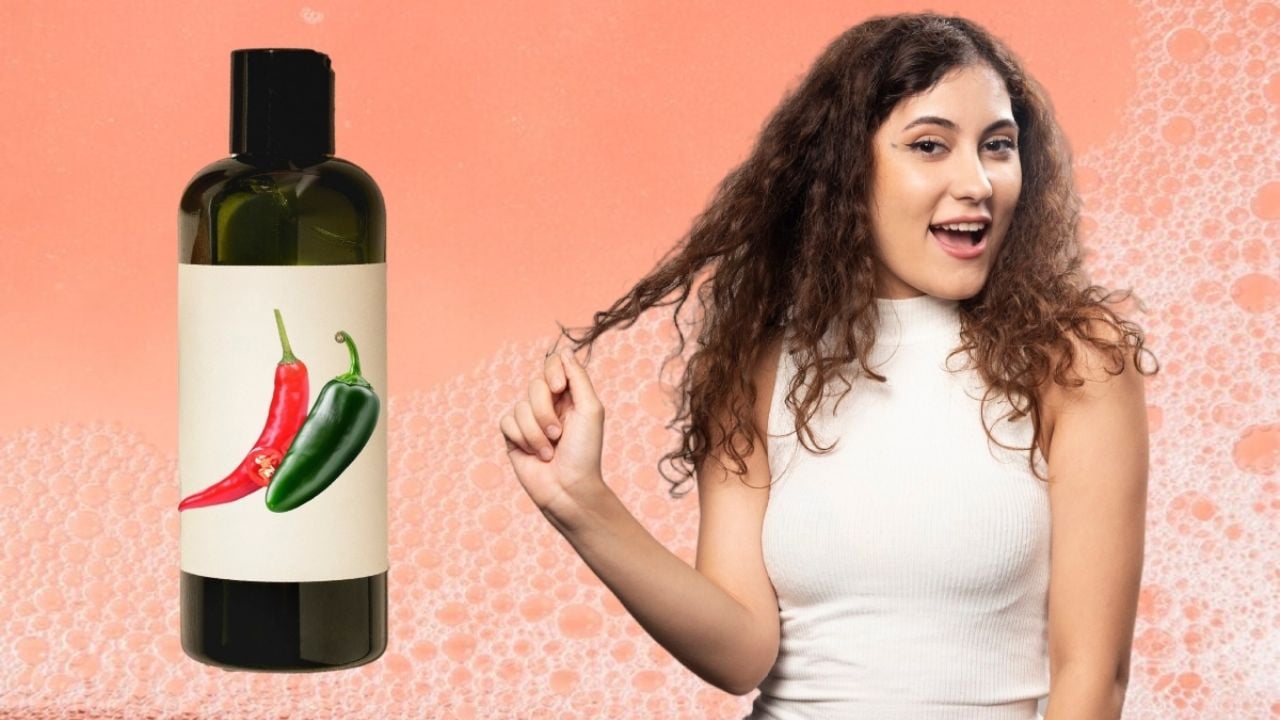 Así puedes fortalecer tu cabello con shampoo de chile en solo 10 minutos