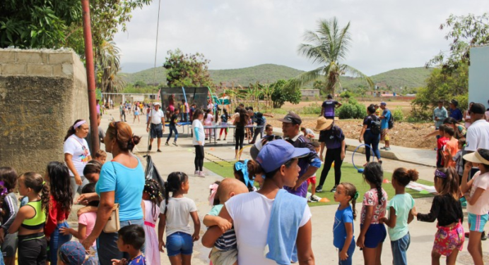 Toma Deportiva en La Caranta atendió a más de 150 niños