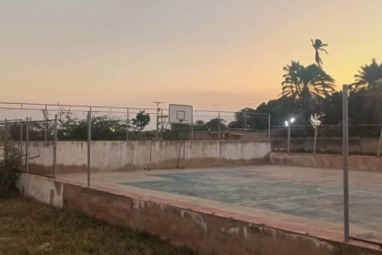 Cancha de El Guamache está totalmente destruida