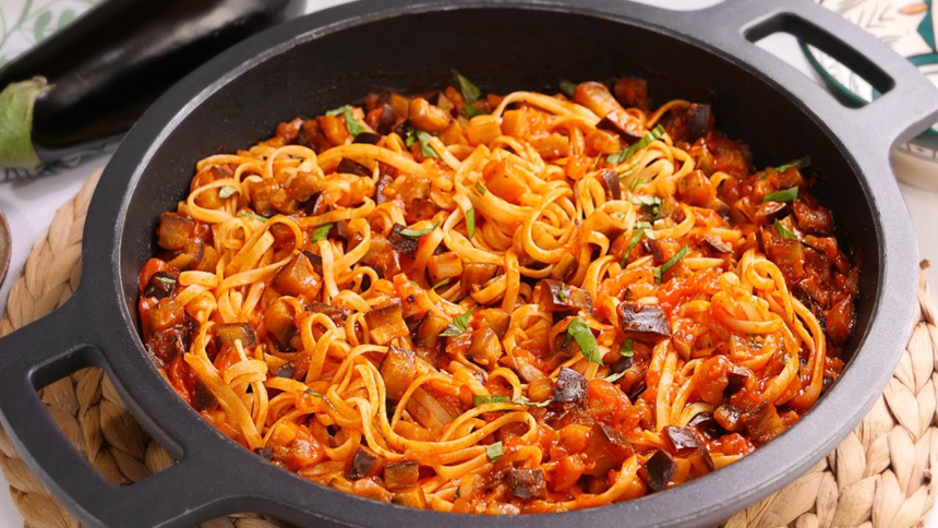 PASTA de BERENJENAS: ¡Un Plato Delicioso y Fácil de Preparar!