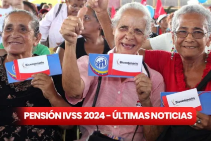 Los beneficiarios del Instituto Venezolano de los Seguros Sociales reciben su pensión mensualmente, gracias al régimen de Nicolás Maduro.