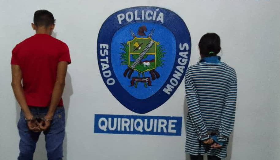 Detienen a pareja en Quiriquire por abusar de dos niños