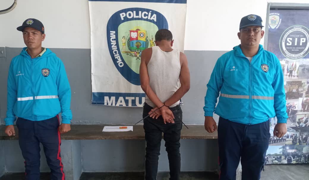 Polimaturín lo capturó por intentar abrir un vehículo cerca de la plaza Piar