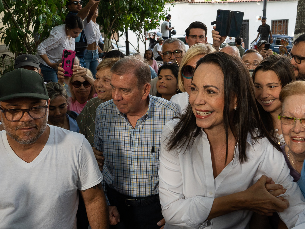 “Es hora de que Venezuela consiga la reconciliación”, González Urrutia y Machado desde acto de oración en Chacao