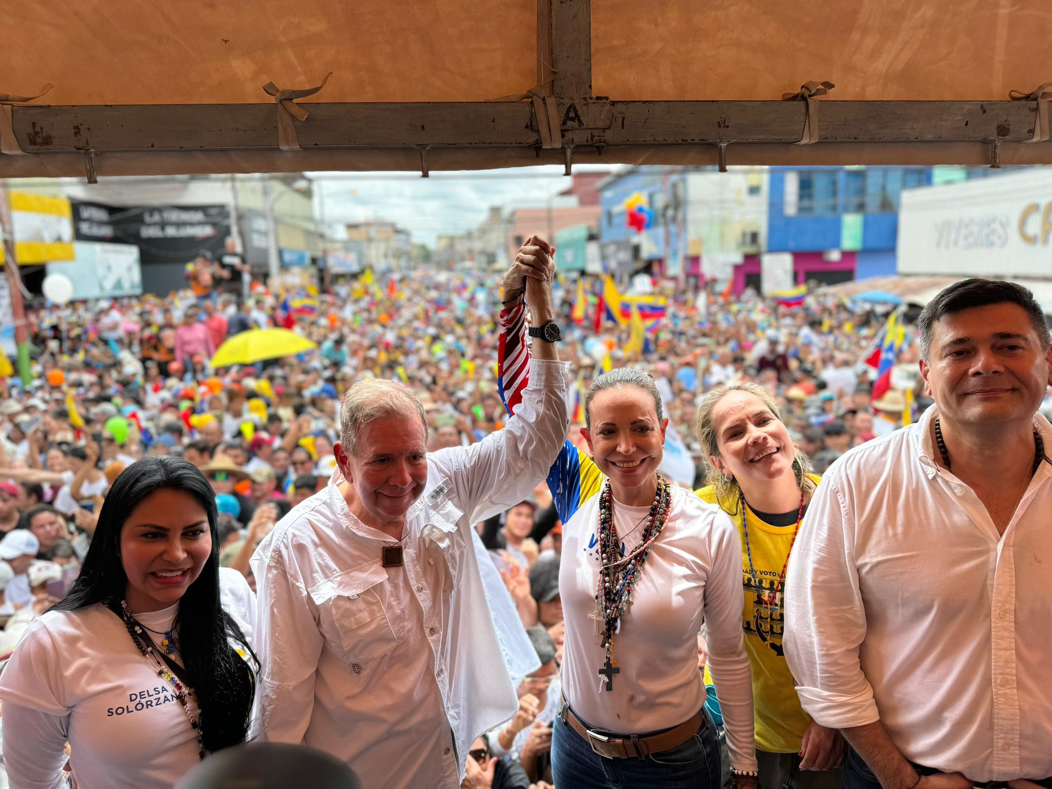 Edmundo González desde Barinas: Unidos somos invencibles