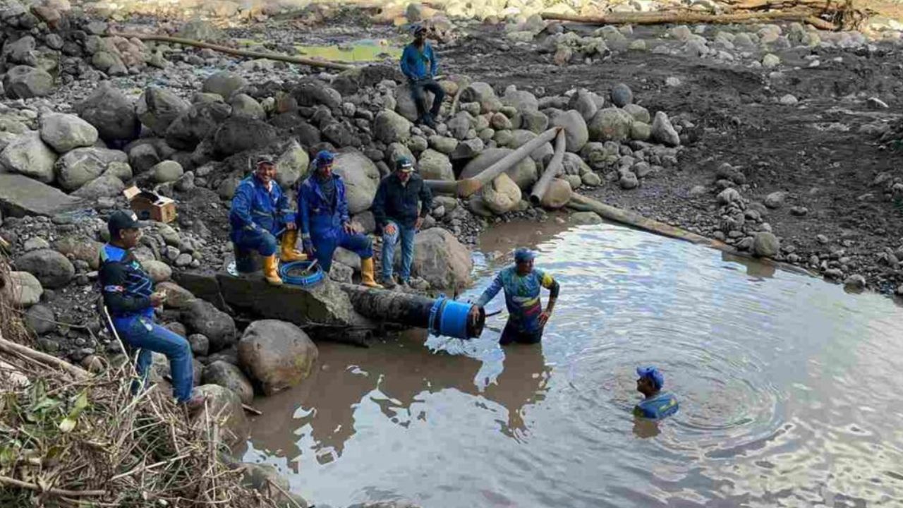 Cumanacoa recupera el abastecimiento de agua tras corte de servicio