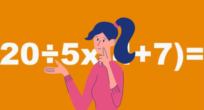 Sólo el 6% de los lectores logra resolver este ejercicio mental matemático en sólo 9 segundos con inteligencia superior