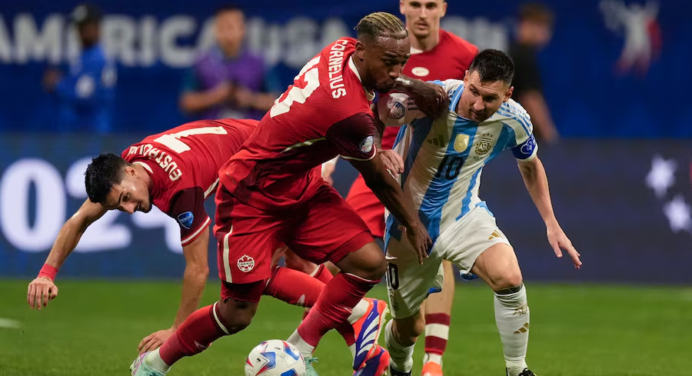 Argentina venció 2-0 a Canadá y se clasificó a la final de la Copa América 2024