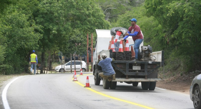 Invitrane finalizó rehabilitación vial en la carretera Los Robles – La Asunción