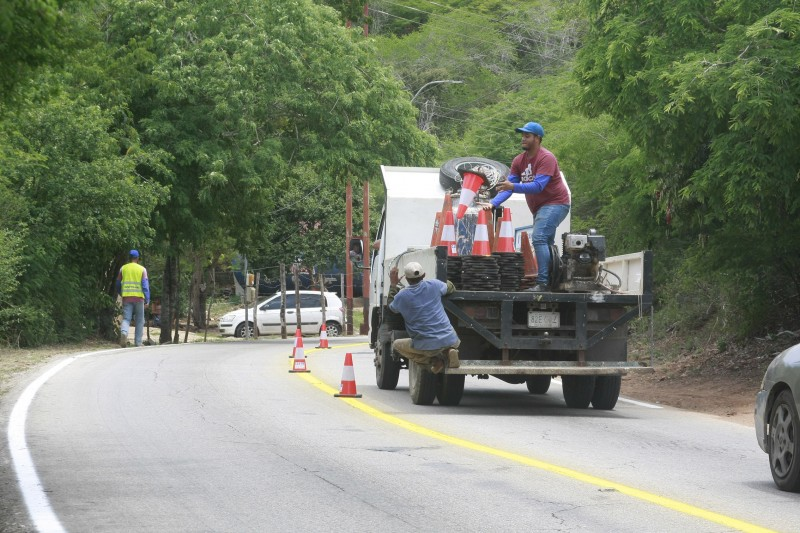 Invitrane finalizó rehabilitación vial en la carretera Los Robles – La Asunción