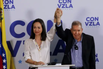 María Corina Machado y Edmundo González