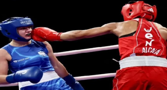 Venezolana Omailyn Alcalá no logra avanzar a octavos de final del boxeo #París2024