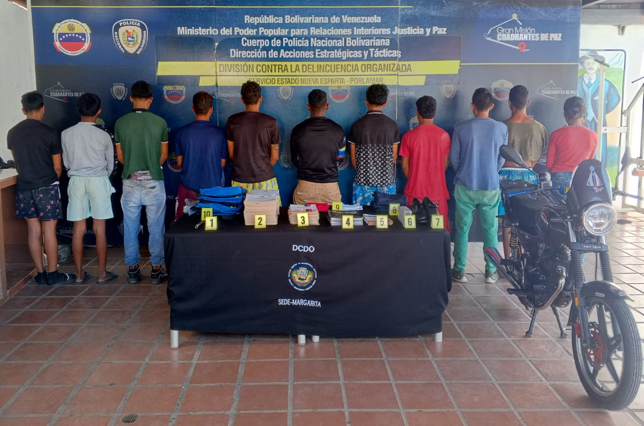 Detenidos 41 ciudadanos por acciones violentas en Margarita