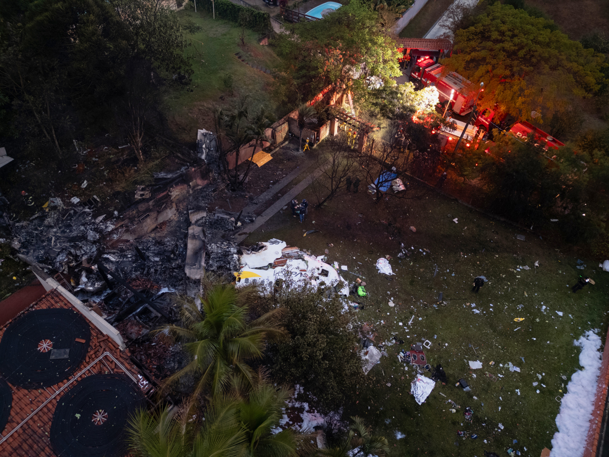 Identifican a tres venezolanos entre víctimas de avión siniestrado en Brasil