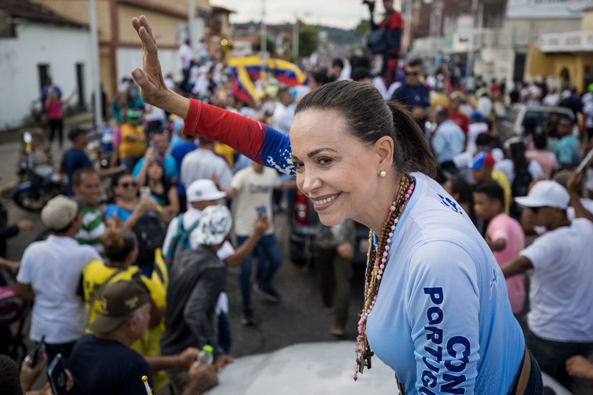 Nominan a María Corina Machado al Premio Václav Havel de DDHH