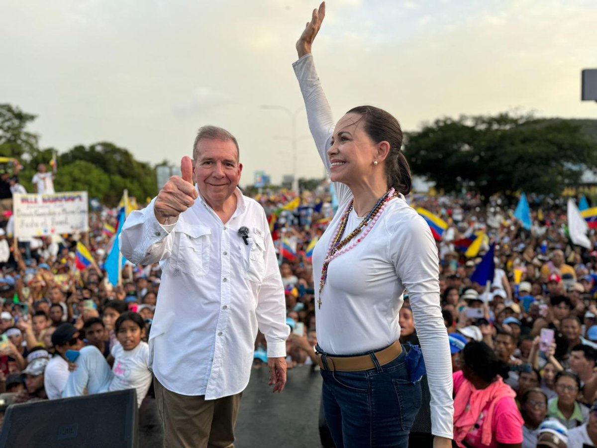 González Urrutia y Machado valoran llamado de 22 países y UE sobre resultados electorales