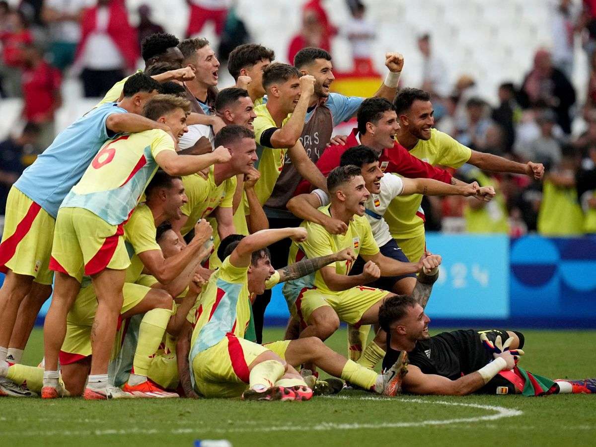 España se quedó con el oro en el fútbol olímpico