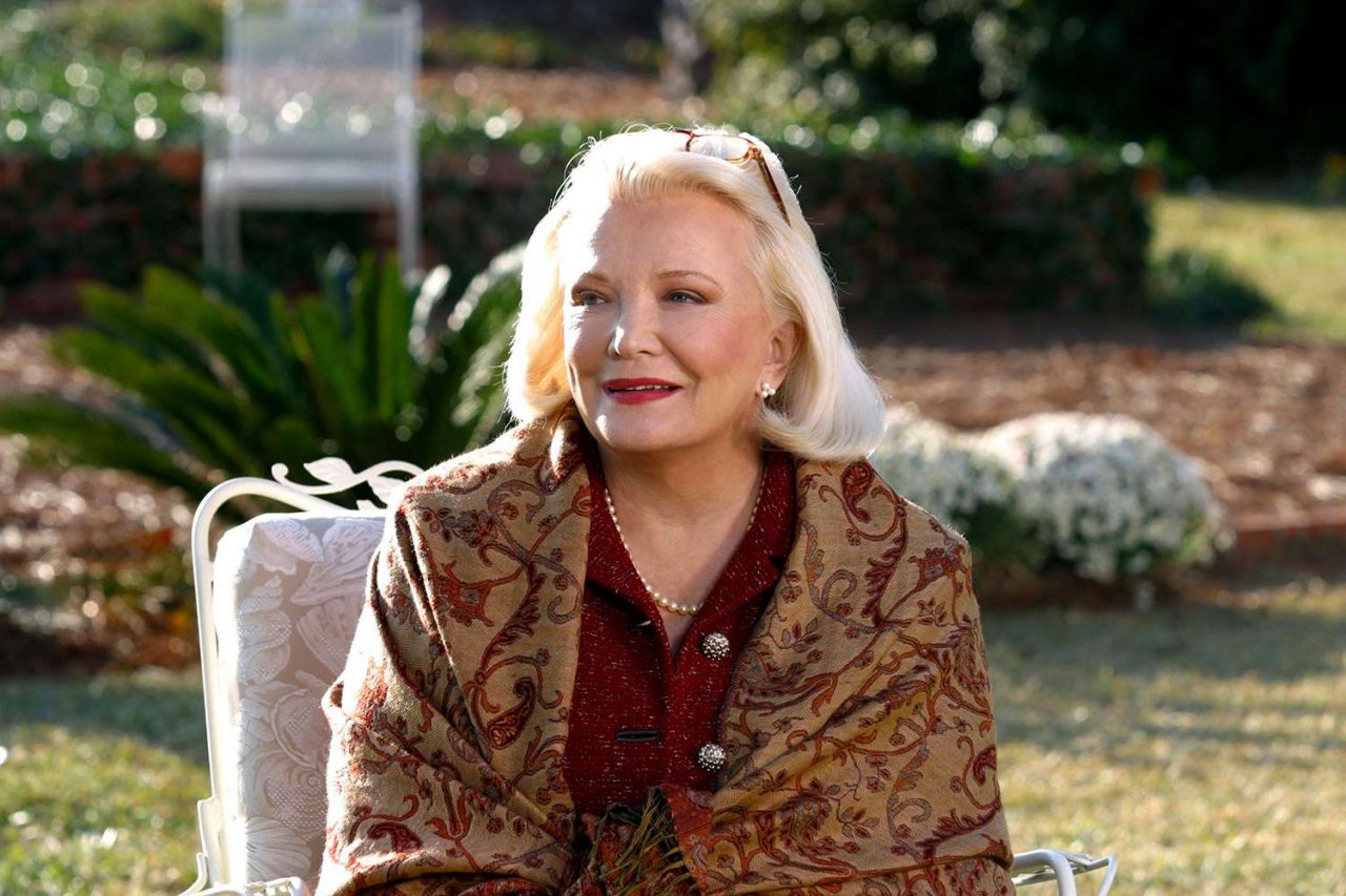 Murió Gena Rowlands, actriz de The Notebook