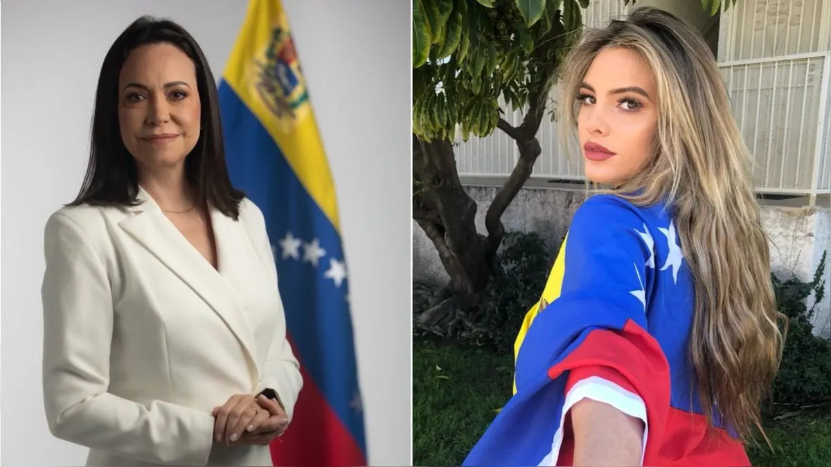 El live que realizaron María Corina Machado y la influencer Lele Pons