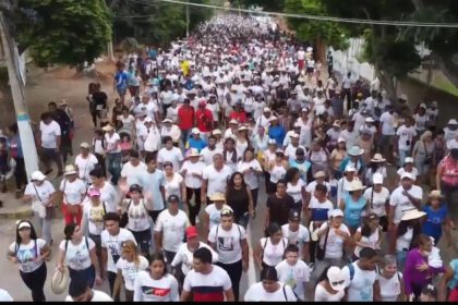 VIDEO Detalles de caminata Virgen del Valle en Margarita #18Agosto