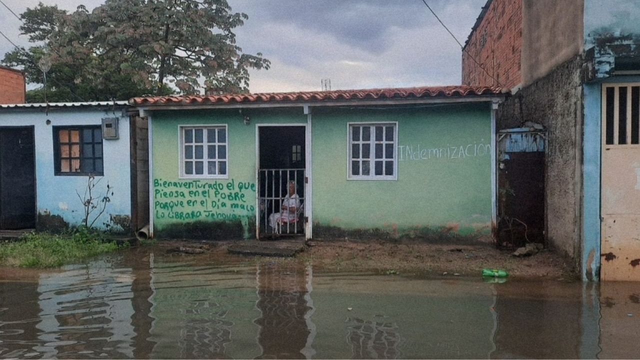 Comunidad de Aguacatal una vez más inundada