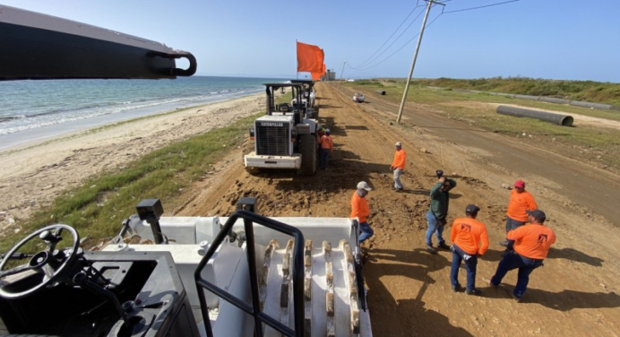 Inicia tercera etapa de rehabilitación de la vía La Isleta