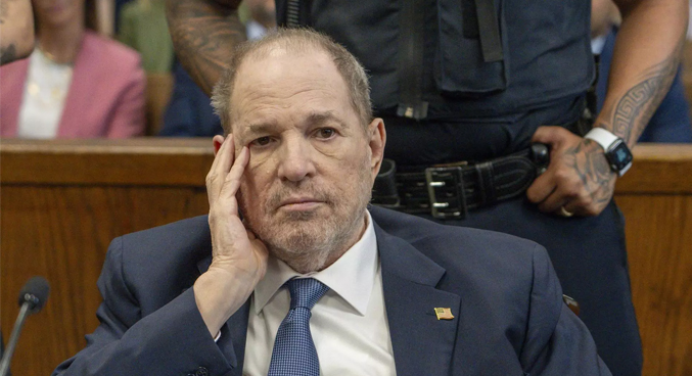 Harvey Weinstein seguirá en prisión en Nueva York por nuevo caso de abusos