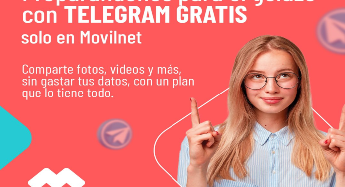 TELEGRAM GRATUITO CON MOVILNET +DETALLES