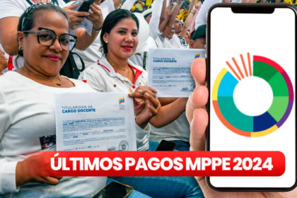 Pagos MPPE HOY, 28 de agosto 2024.