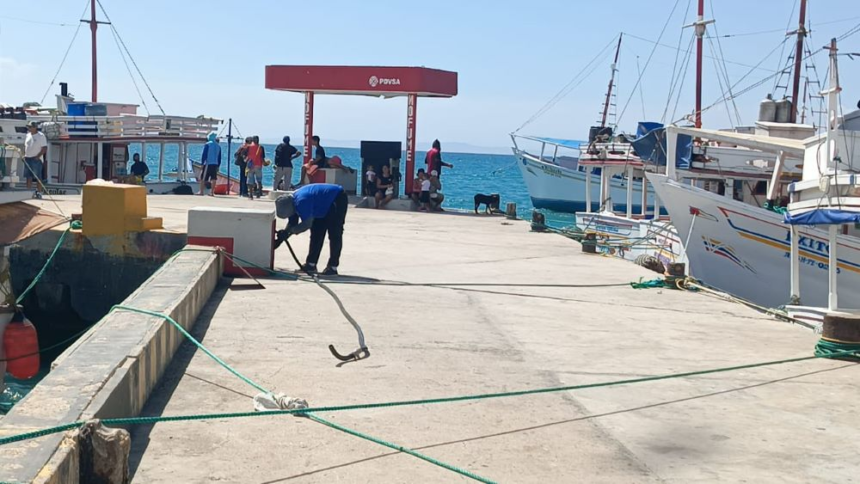 La falta de combustible impide la pesca en altamar en Nueva Esparta