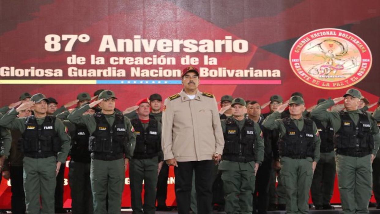 Jefe de Estado encabezó acto del 87 aniversario de la GNB