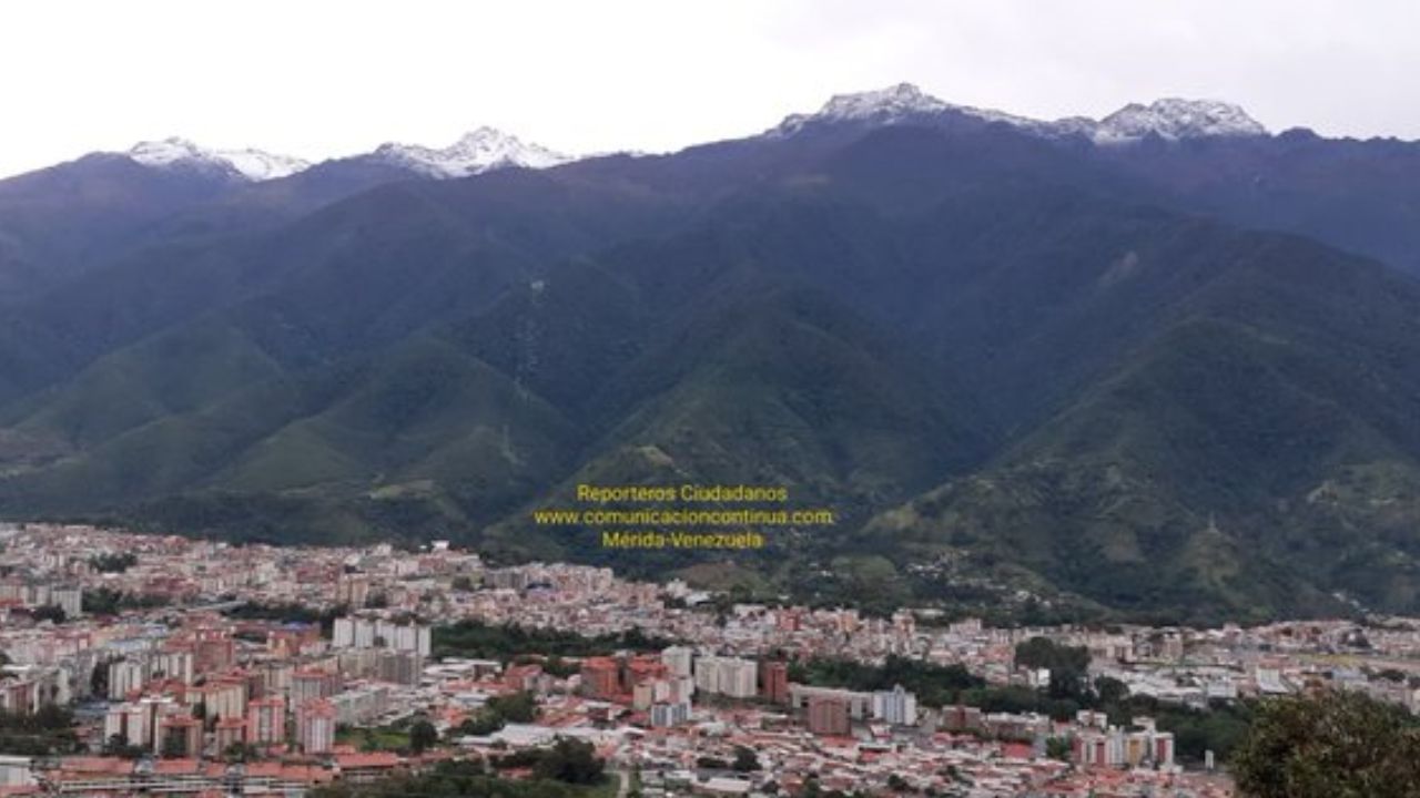 Páramos en Los Andes amanecieron cubiertos de nieve este #28Ago