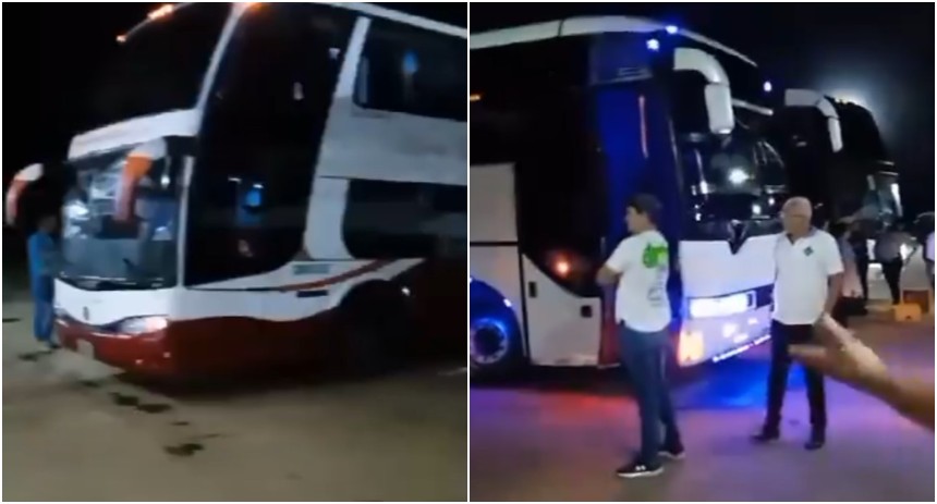 Piratas de carretera asaltaron dos autobuses usando “miguelitos” en Cantaura