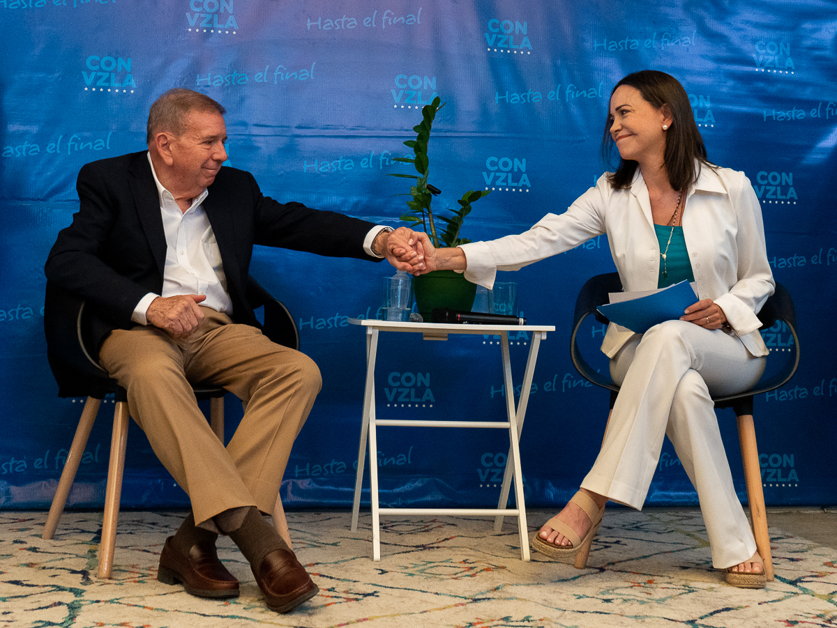 María Corina Machado y González Urrutia celebran extensión de Misión de la ONU en Venezuela