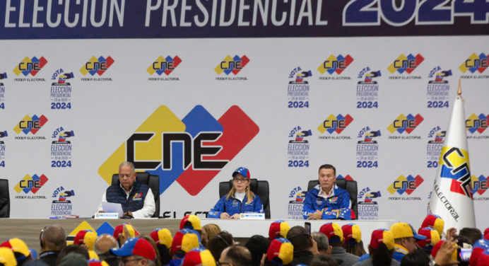 CNE rechaza sanciones de EEUU contra dos de sus funcionarios
