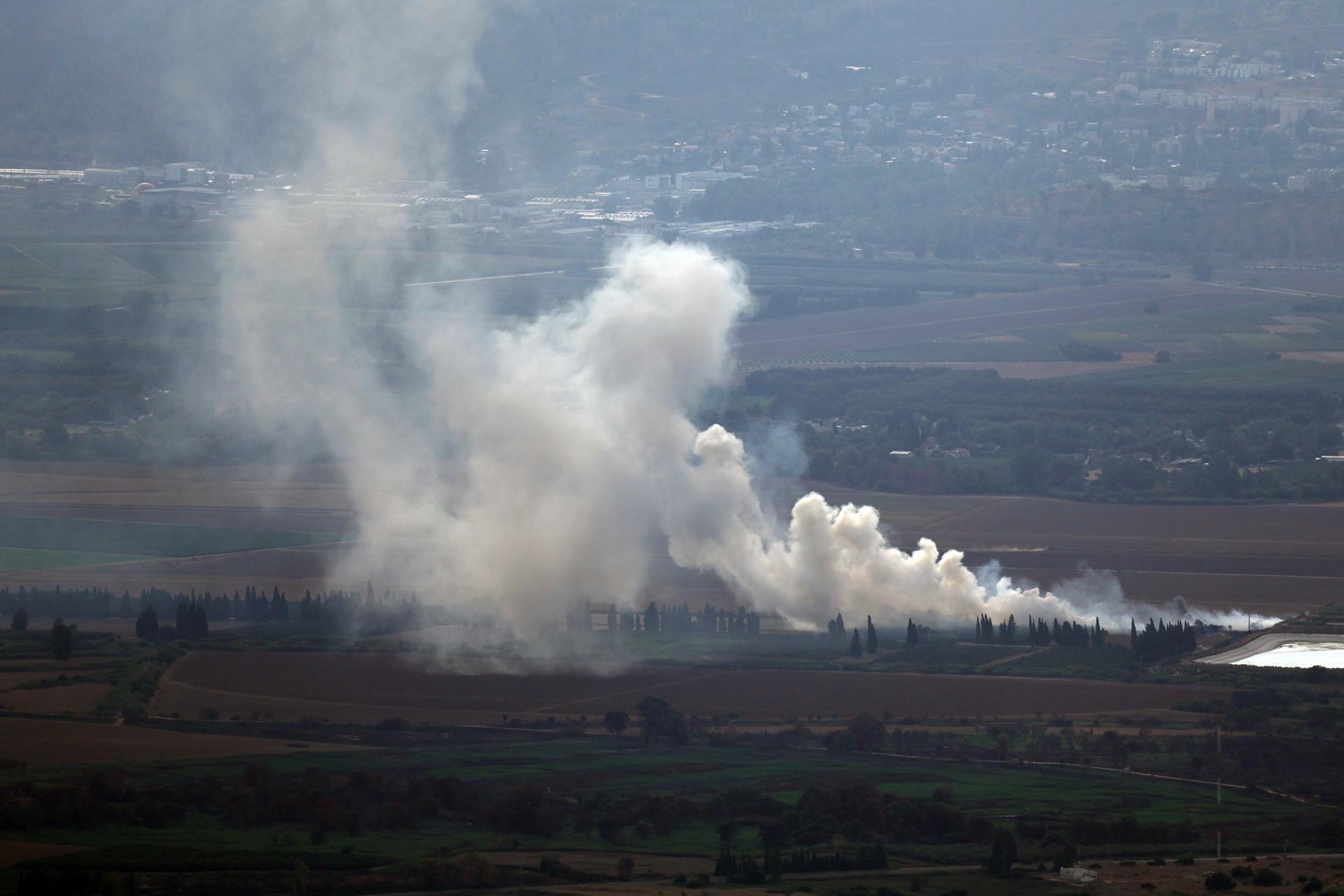 Hizbulá reivindica cinco nuevos ataques contra posiciones militares en el norte de Israel